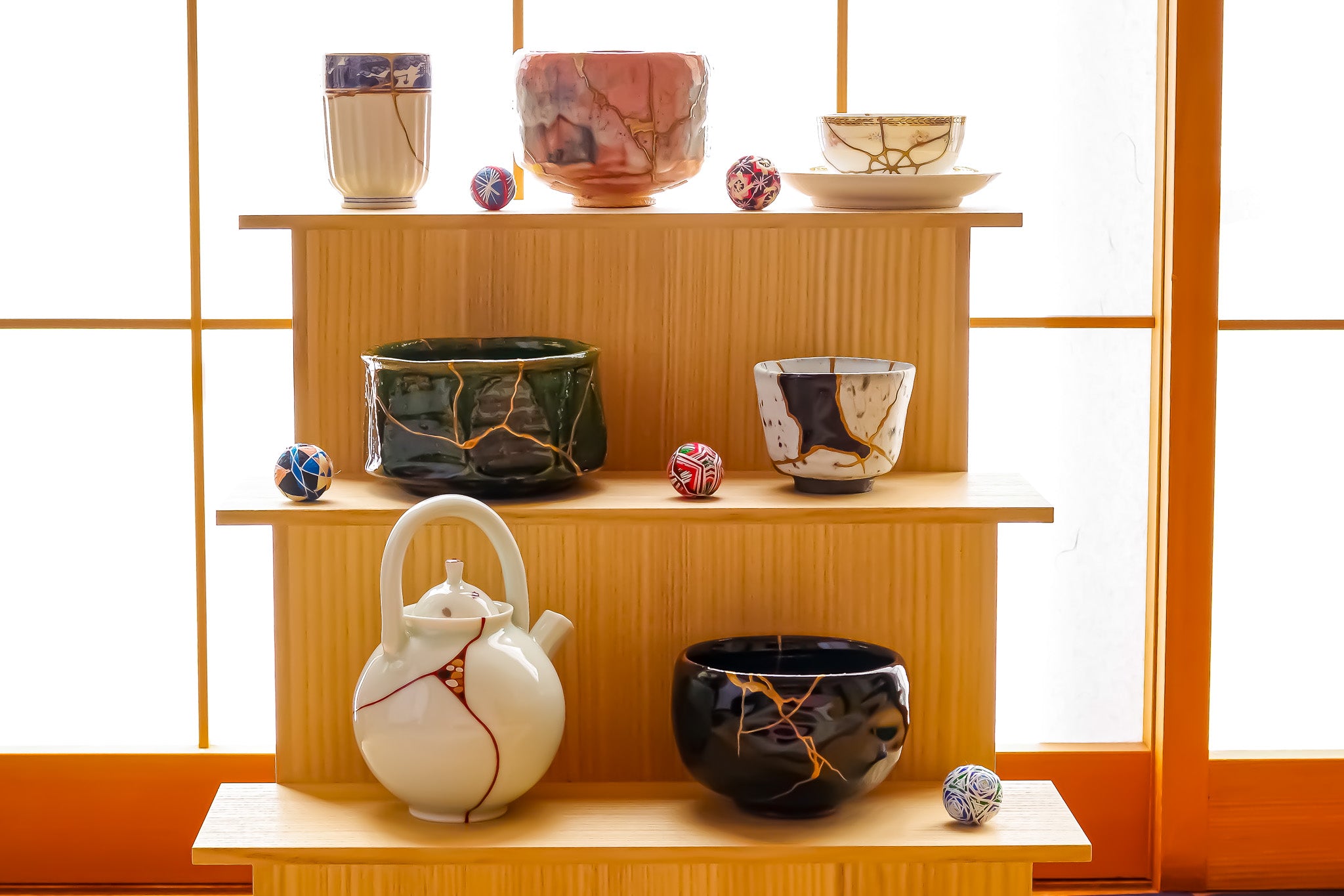 Hand-repaired Kintsugi Pottery Collection available online. Shop authentic Japanese ceramics with unique gold repairs.
