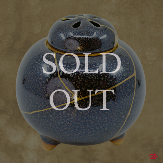 Authentic Kintsugi Pottery with sold out description