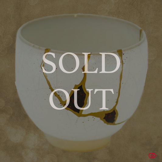 Authentic Kintsugi Pottery with soldout