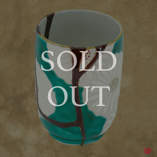 Authentic Kintsugi Pottery with soldout