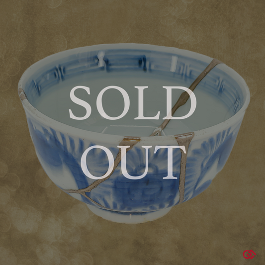 Authentic Kintsugi Pottery with sold out description