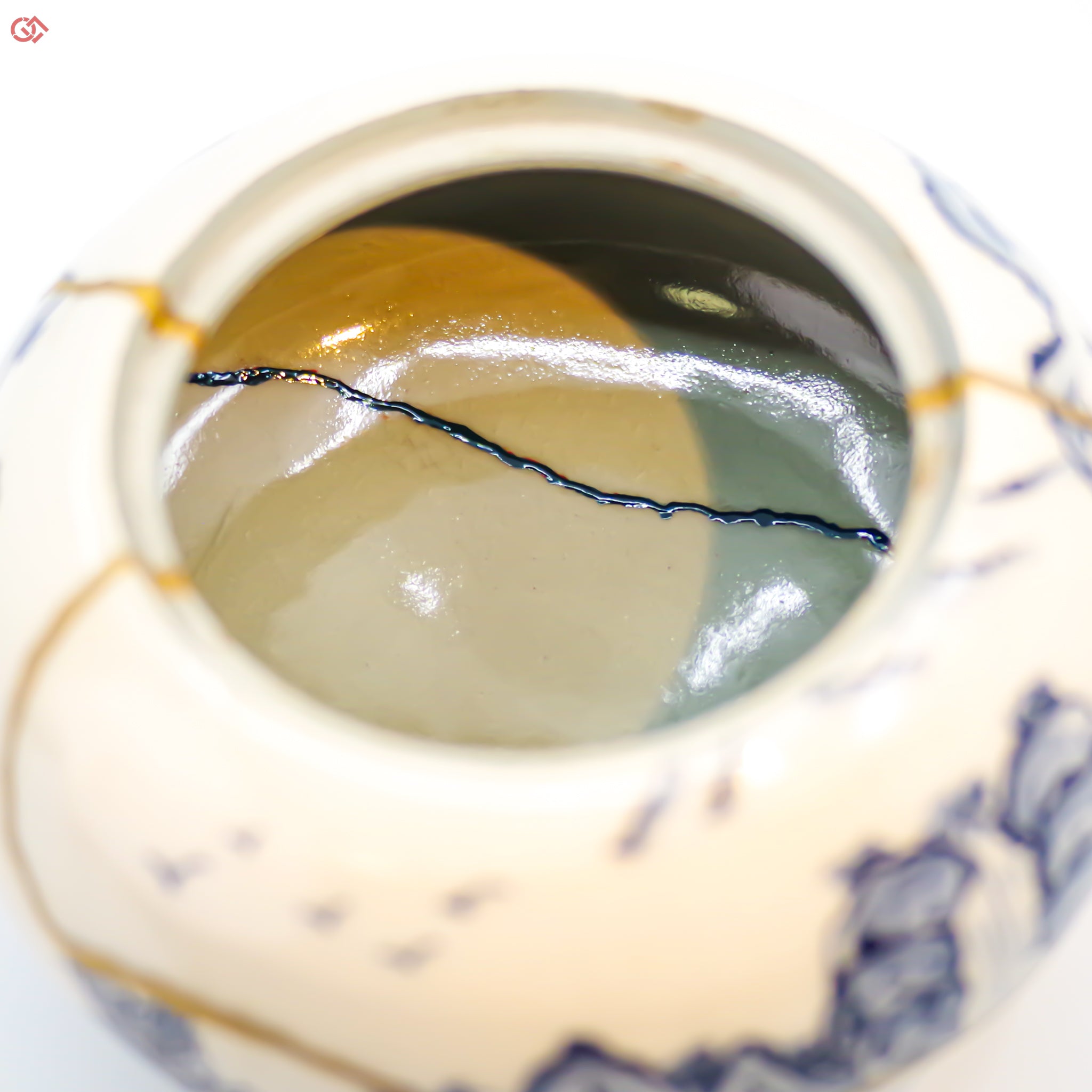 Enlarged view of Authentic Kintsugi pottery