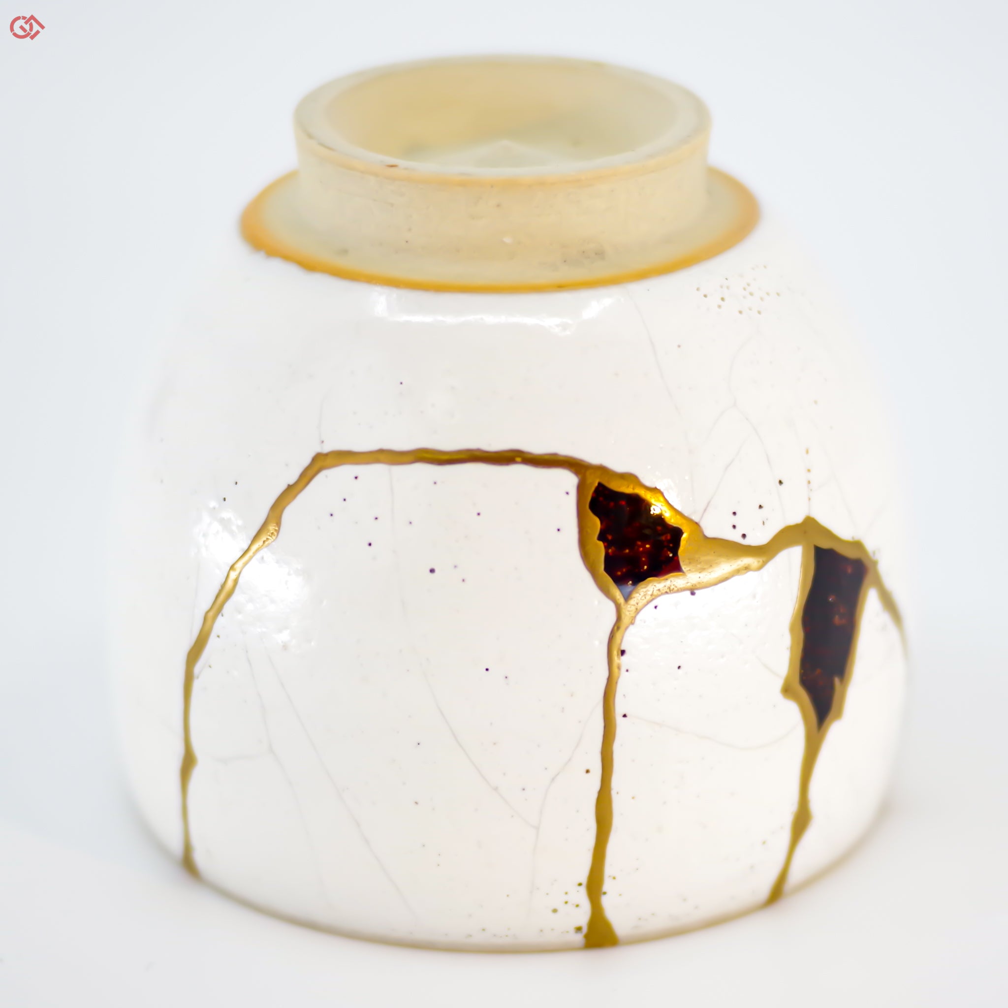 Enlarged view of Authentic Kintsugi pottery