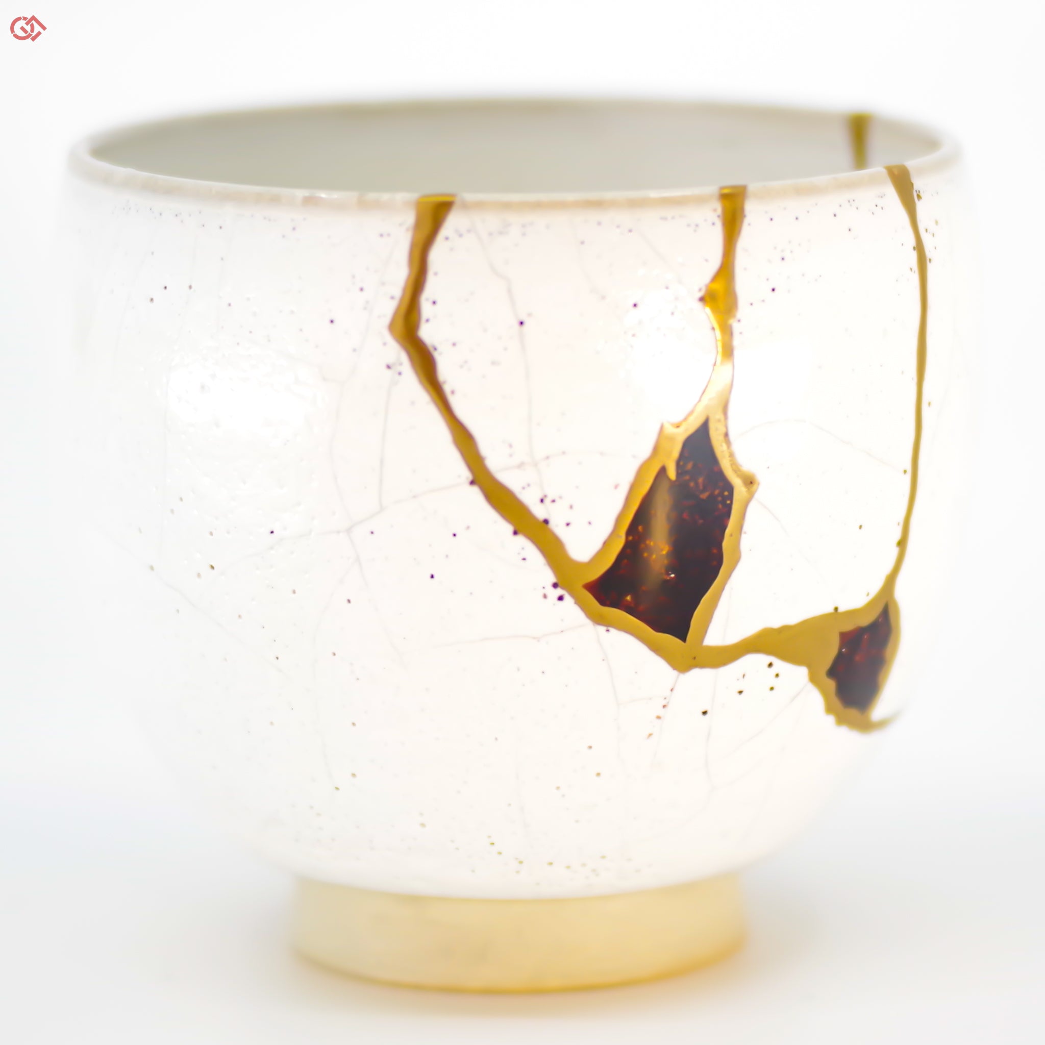 Enlarged view of Authentic Kintsugi pottery
