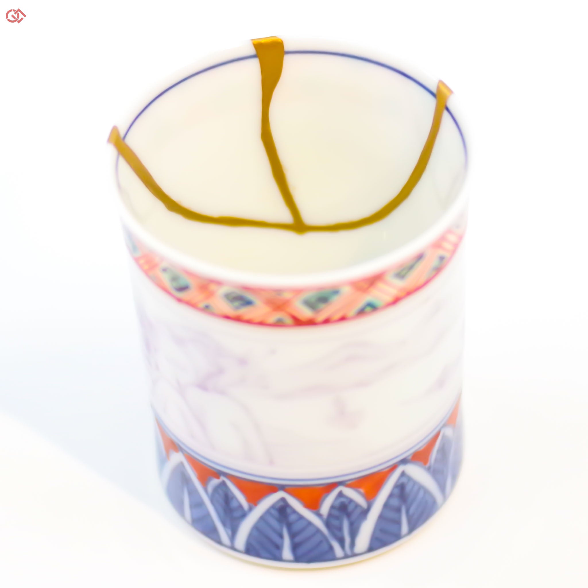 Enlarged view of Authentic Kintsugi pottery