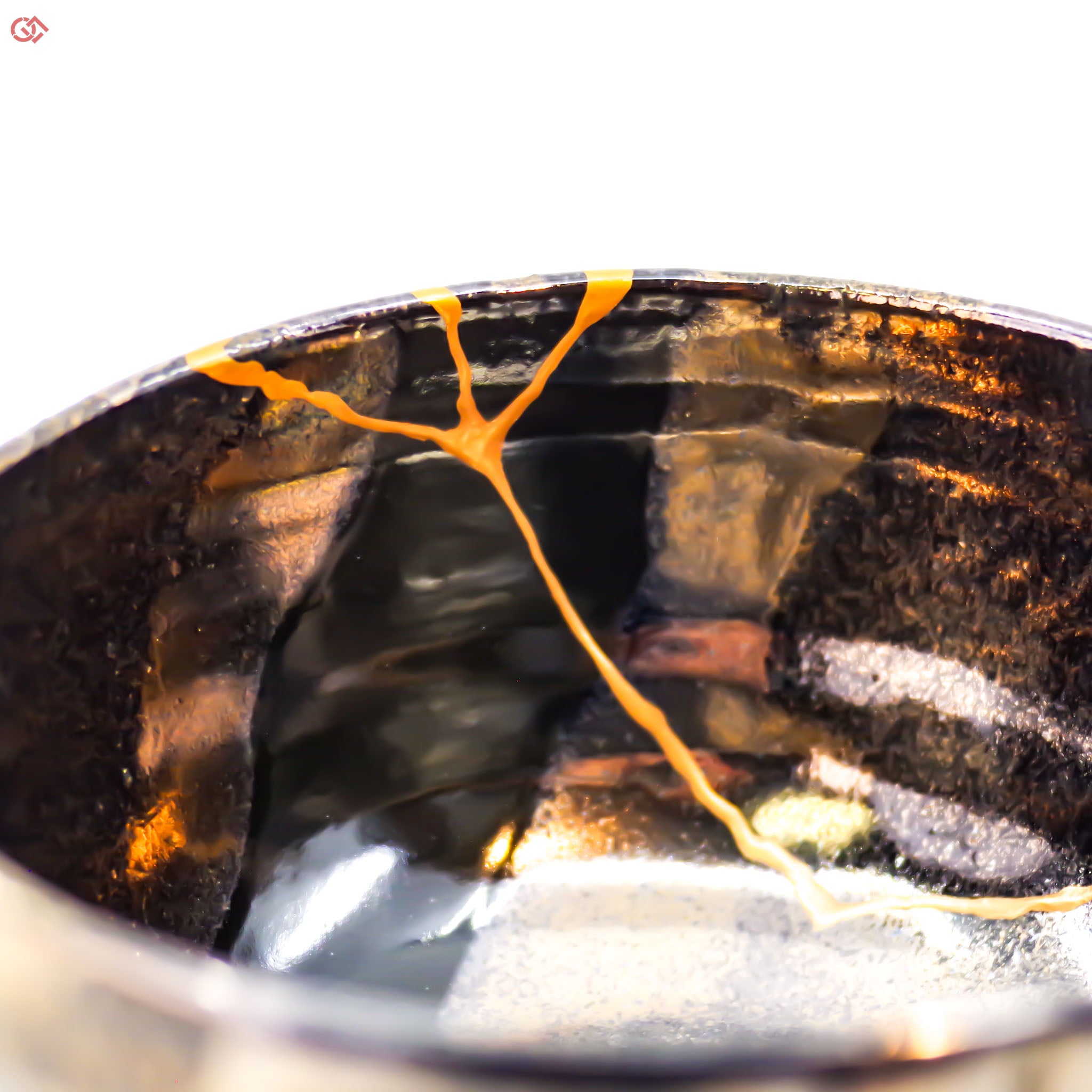 Enlarged view of Authentic Kintsugi pottery