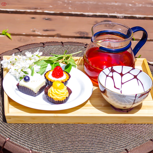 Image of Authentic Kintsugi pottery in use