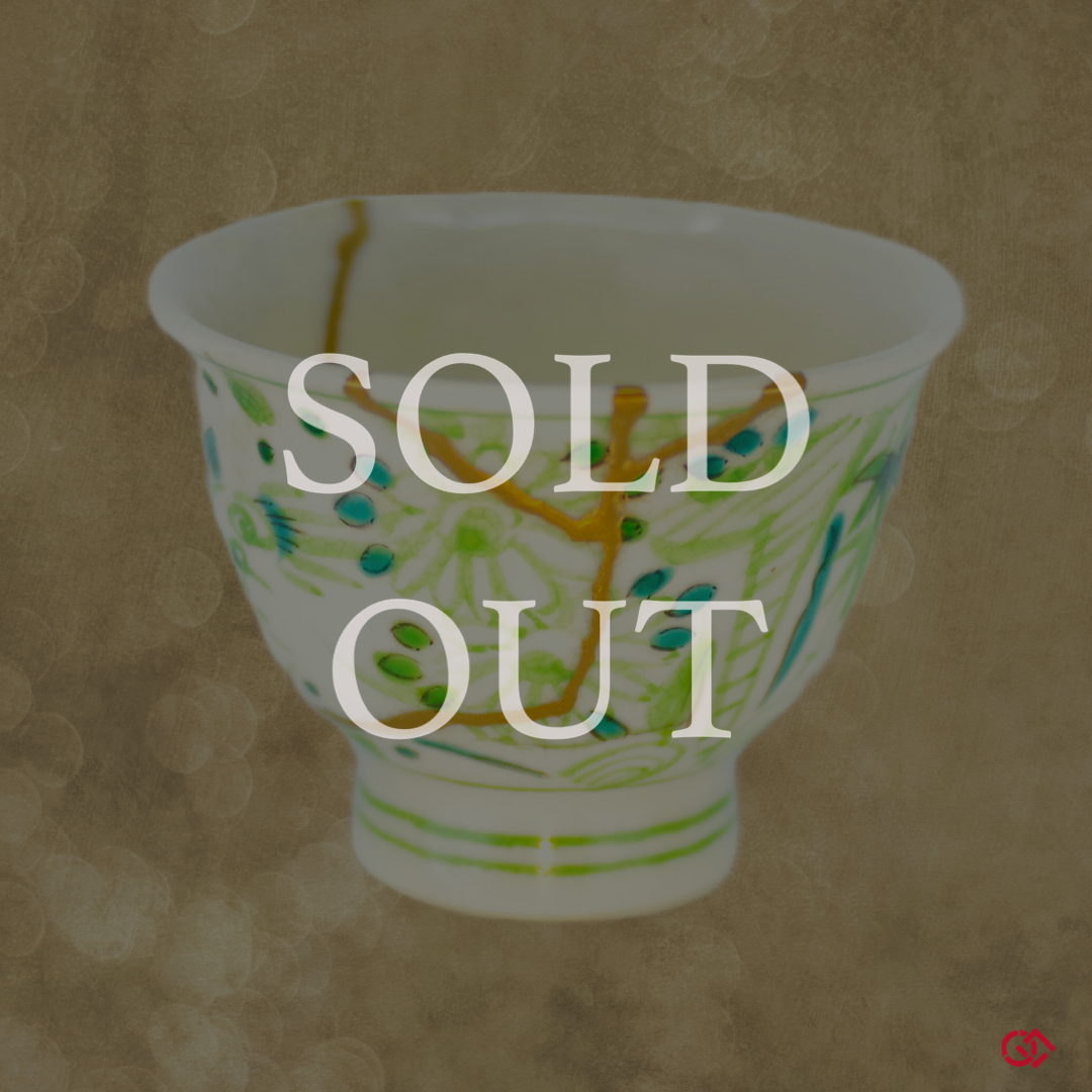 Authentic Kintsugi pottery-Soldout