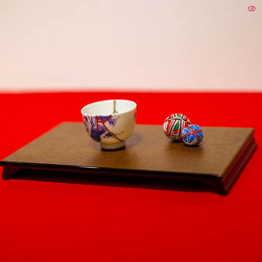 Kintsugi: Reimagine broken pottery as art, celebrating imperfection and resilience.