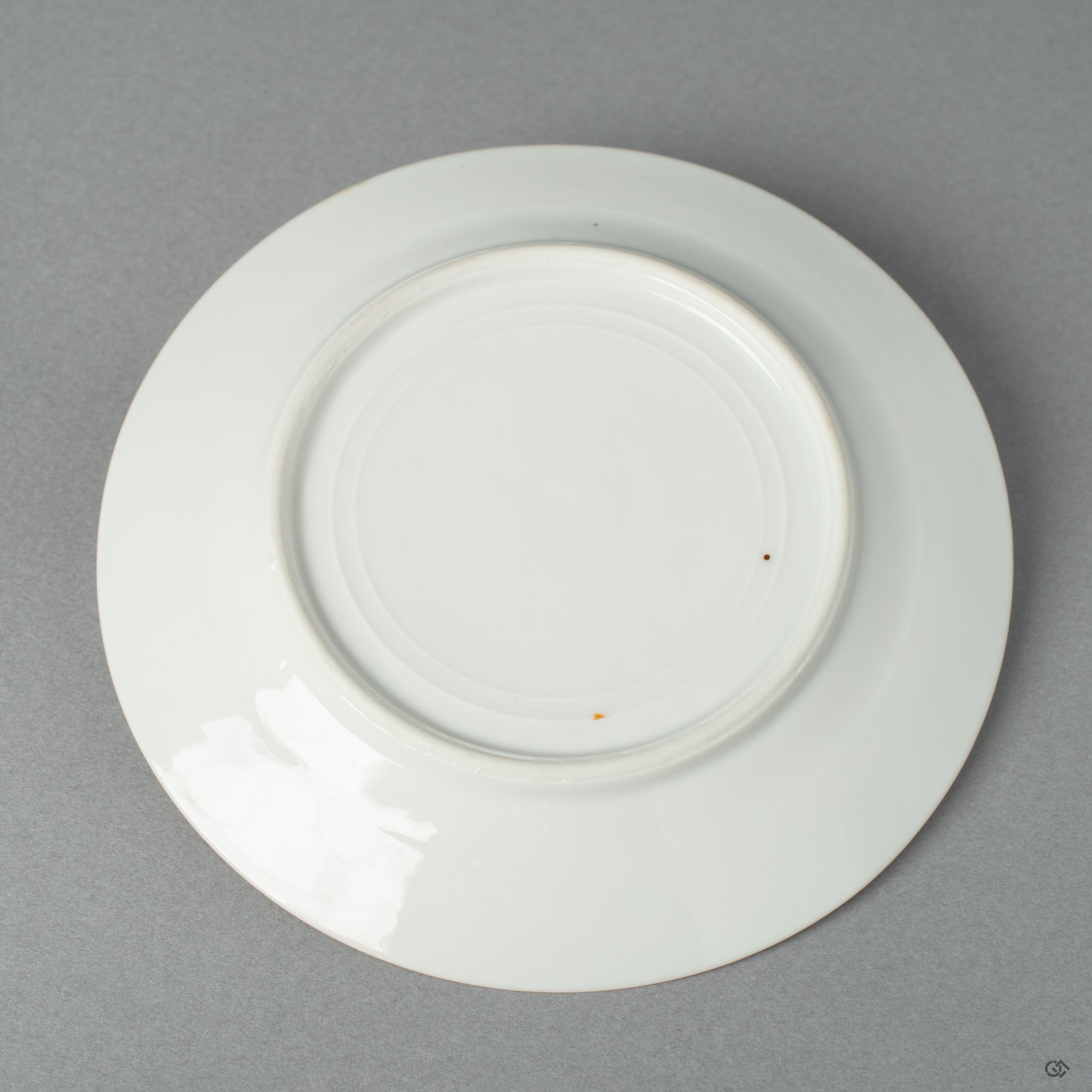 Bottom view of the original Noritake saucer, its antique stamp a mark of authenticity and the graceful patina of time.