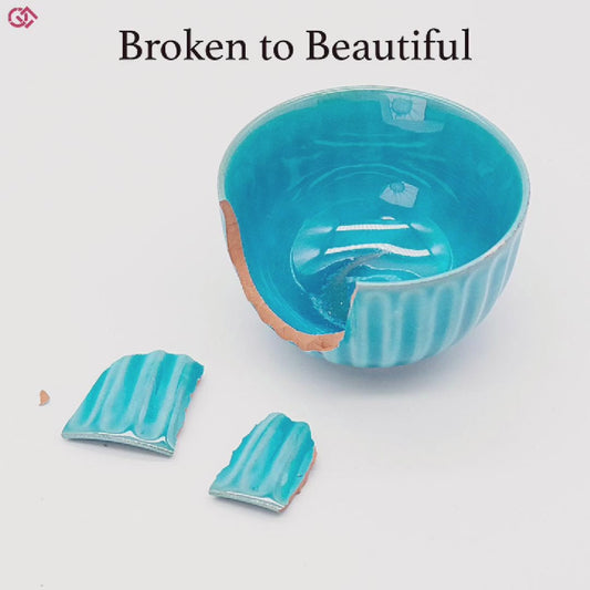 A captivating time-lapse video showing the authentic Kintsugi process. Witness the transformation of a broken Arita ware vessel as a master artisan meticulously repairs it with urushi lacquer and silver, bringing it back to life as a unique work of art.