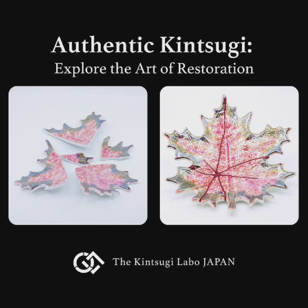 A captivating time-lapse video documenting the authentic Kintsugi journey. Watch as a master artisan meticulously transforms a fractured vessel into a unique work of art, reborn with luminous lines of silver and colored urushi lacquer.