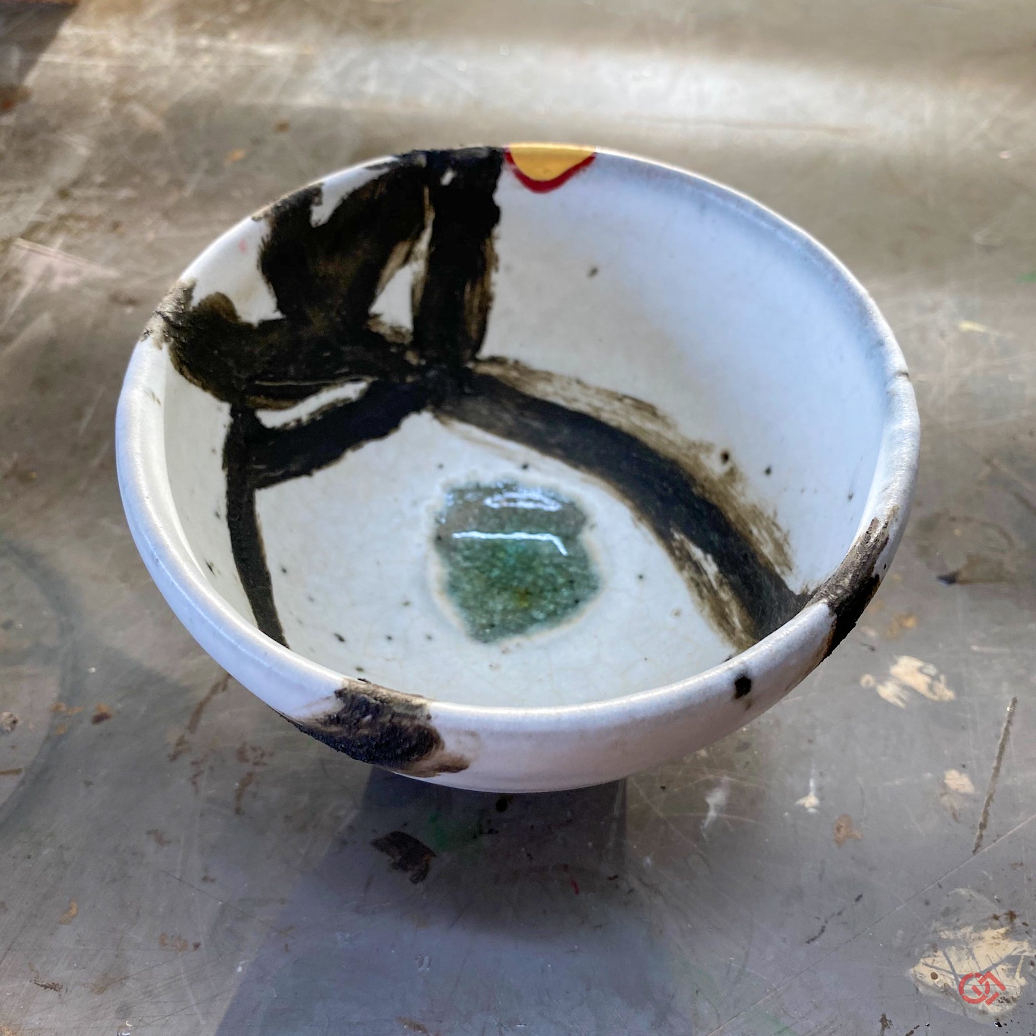 Unique Kintsugi Fruit bowl