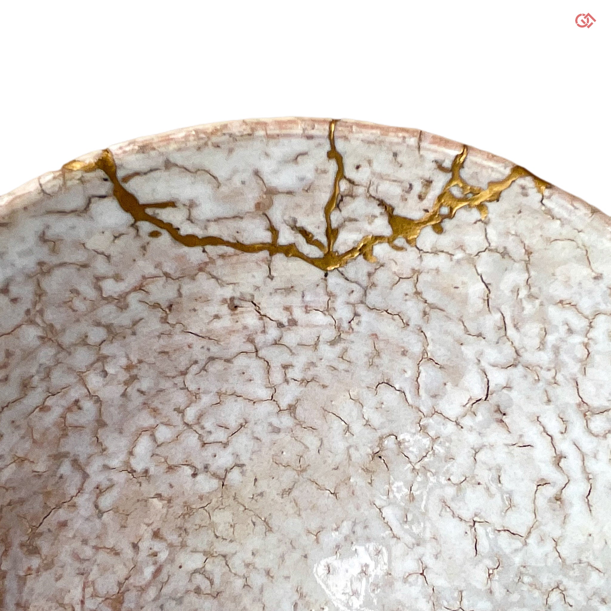 Authentic Kintsugi Matcha bowl Hagi ware