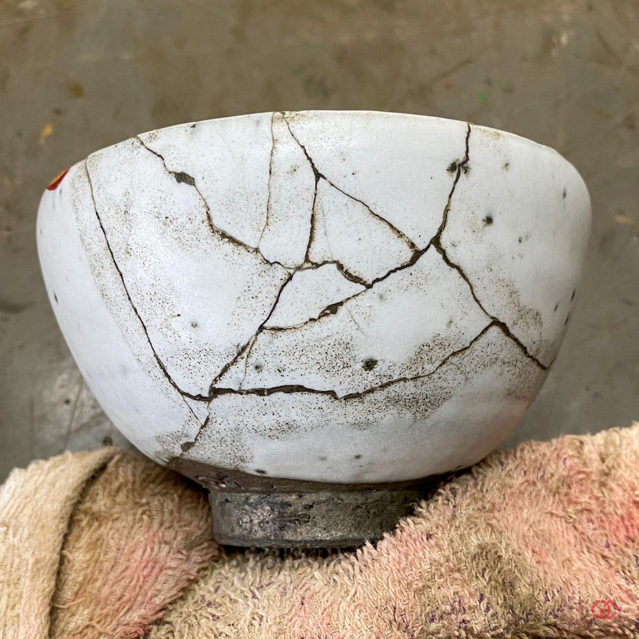 Unique Kintsugi Fruit bowl