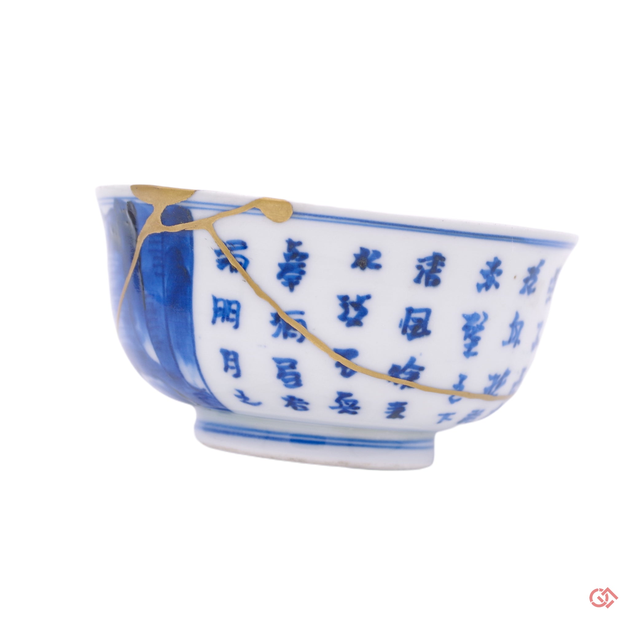 kintsugi sake cup gold