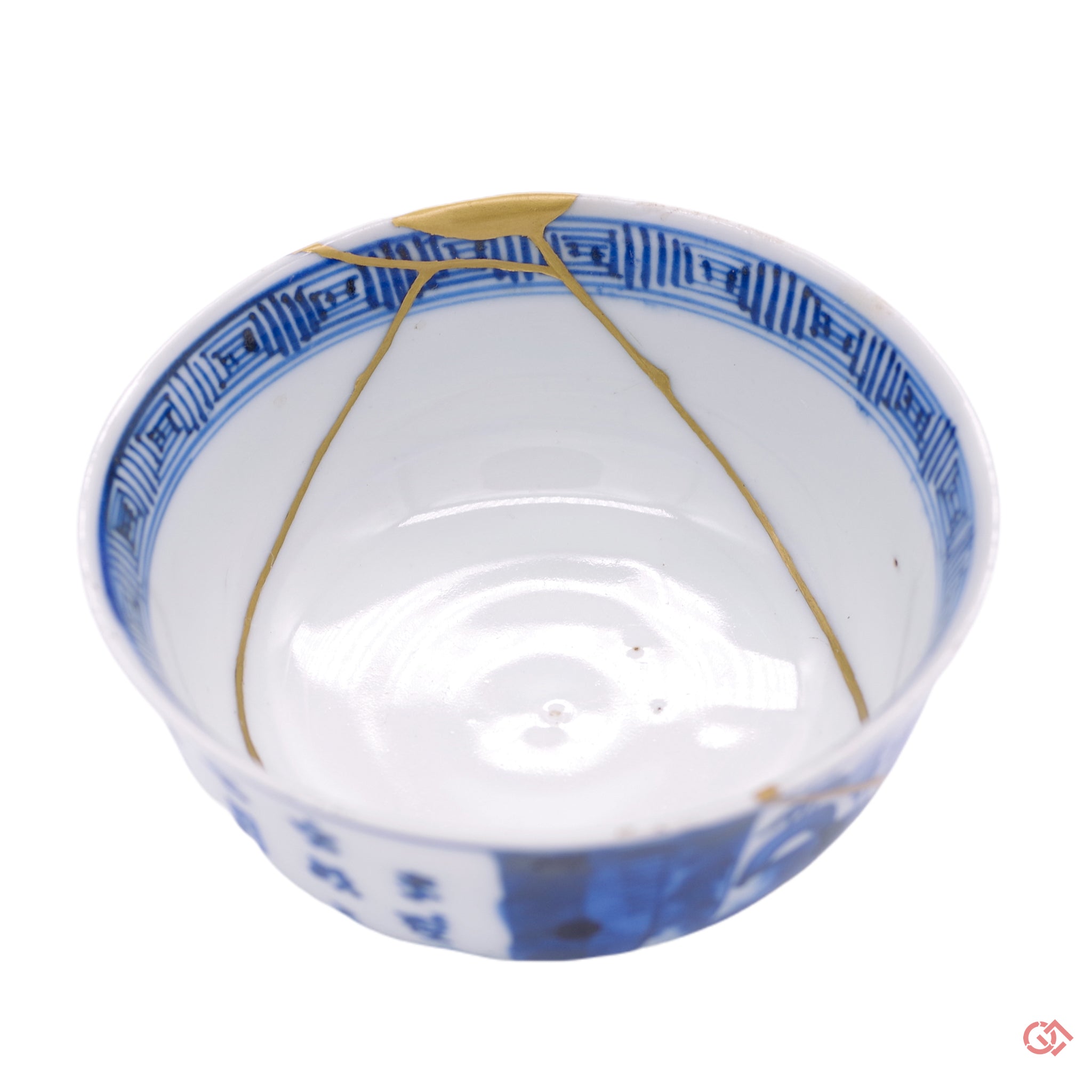 kintsugi sake cup gold