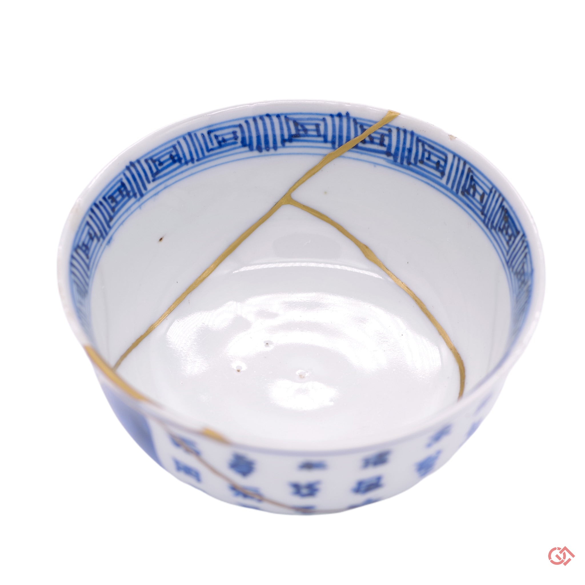 kintsugi sake cup gold