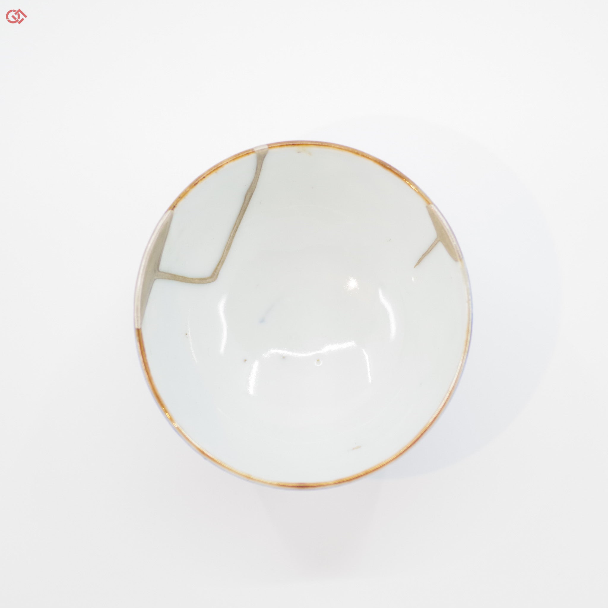 Photo of authentic Kintsugi art from above
