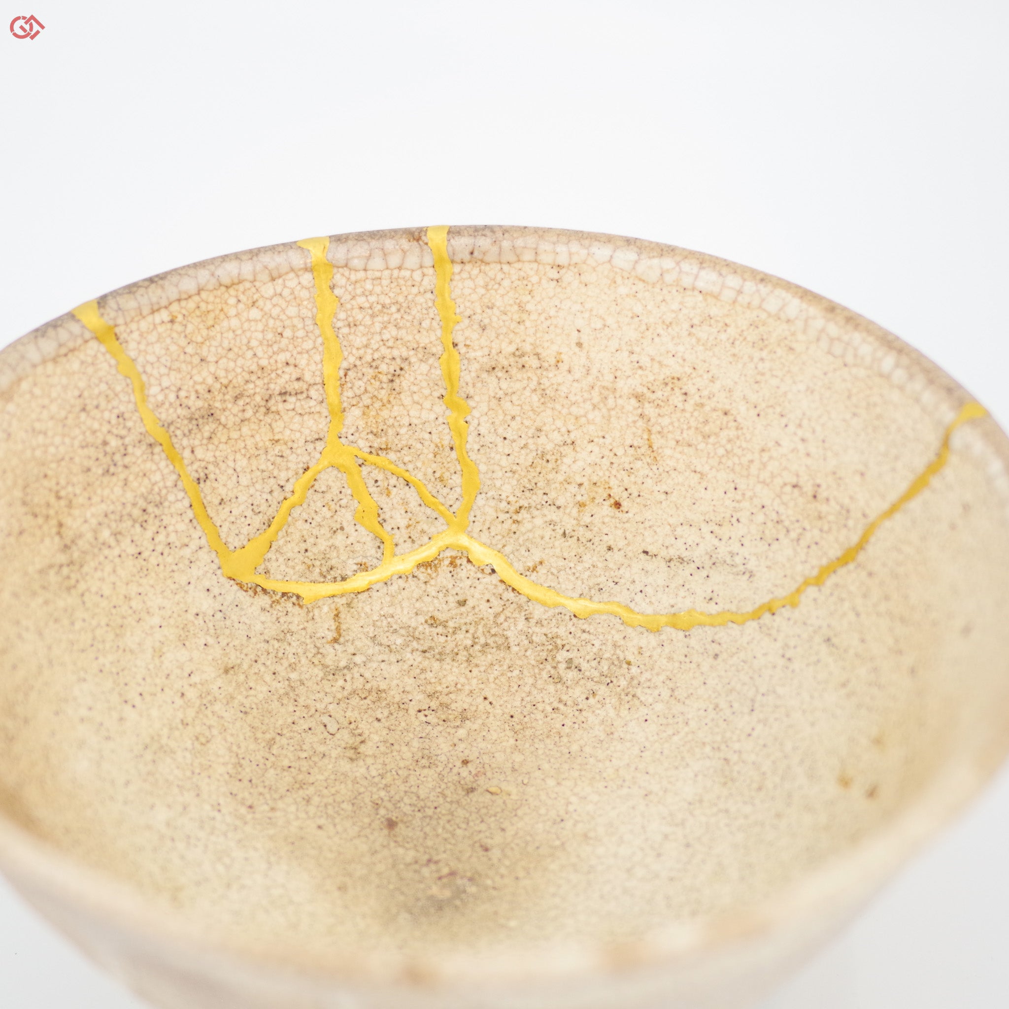 Enlarged view of authentic Kintsugi art