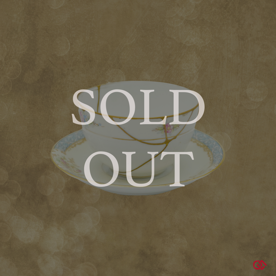 Authentic Kintsugi Cup and saucer, Early Noritake