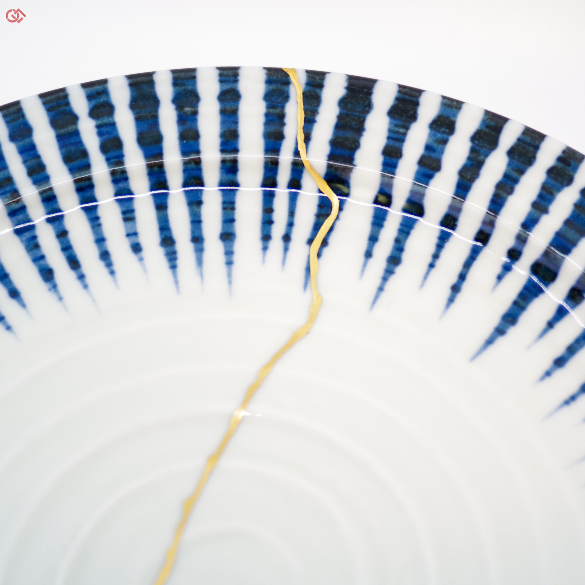 Enlarged view of authentic Kintsugi art