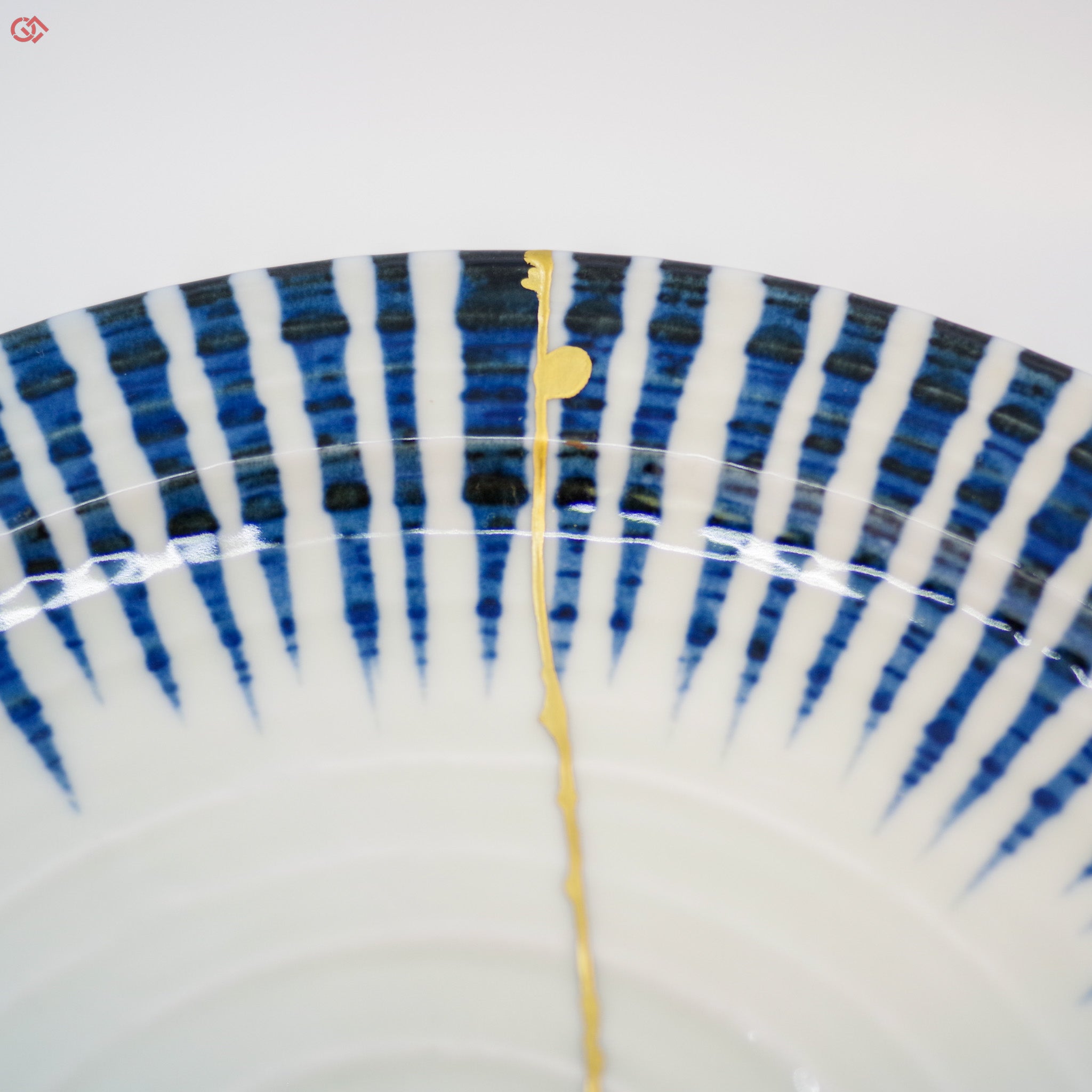 Enlarged view of authentic Kintsugi art