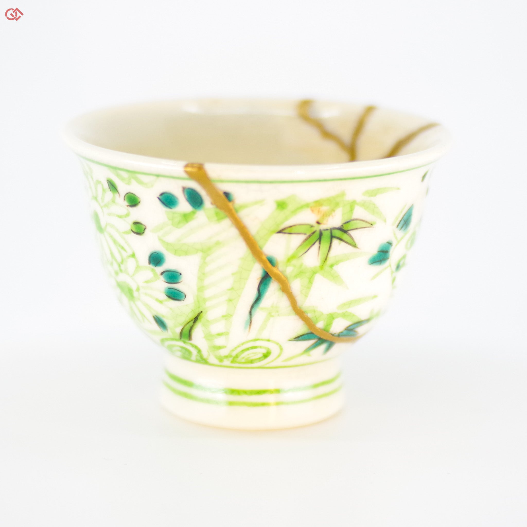 Enlarged view of authentic Kintsugi art