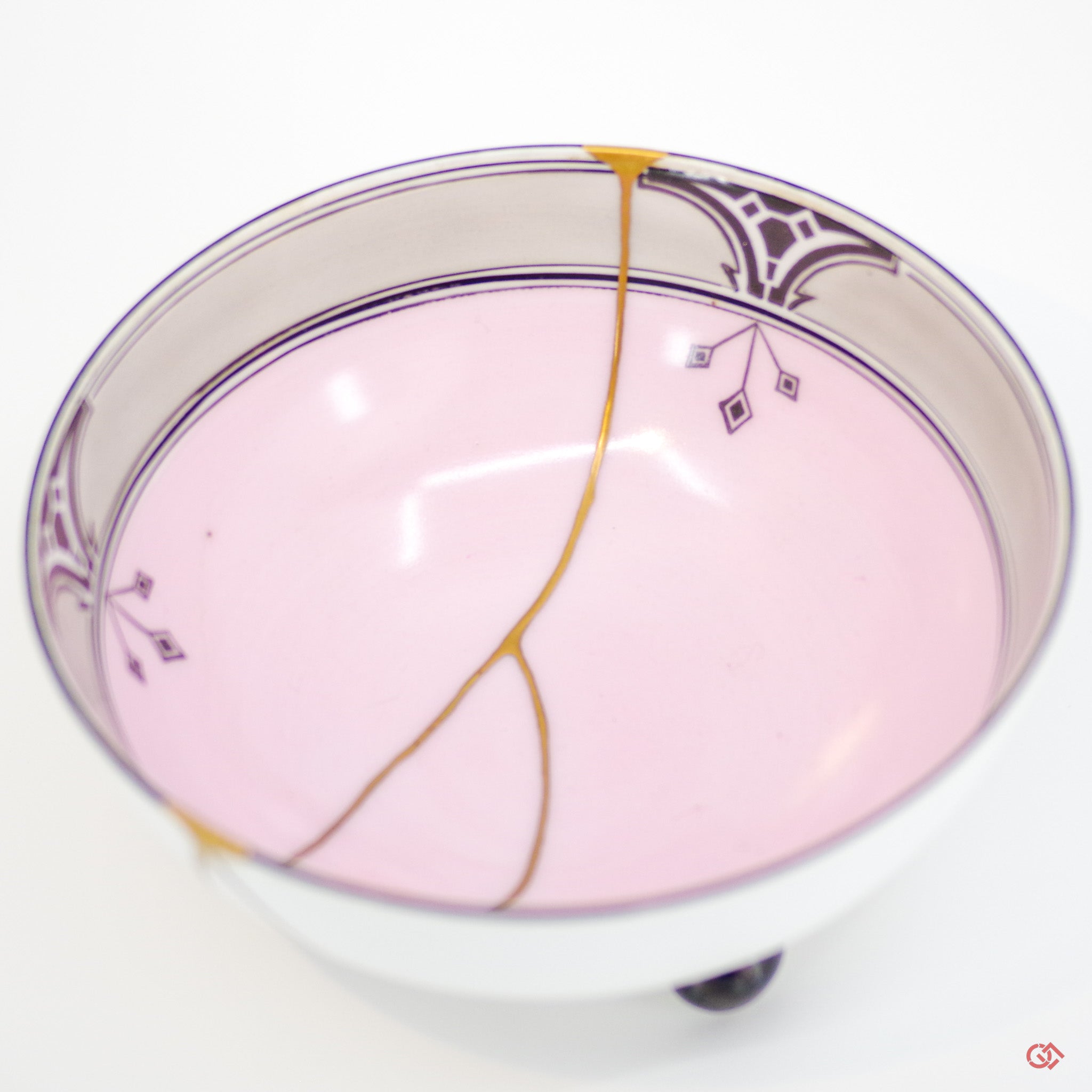 Enlarged view of authentic Kintsugi art