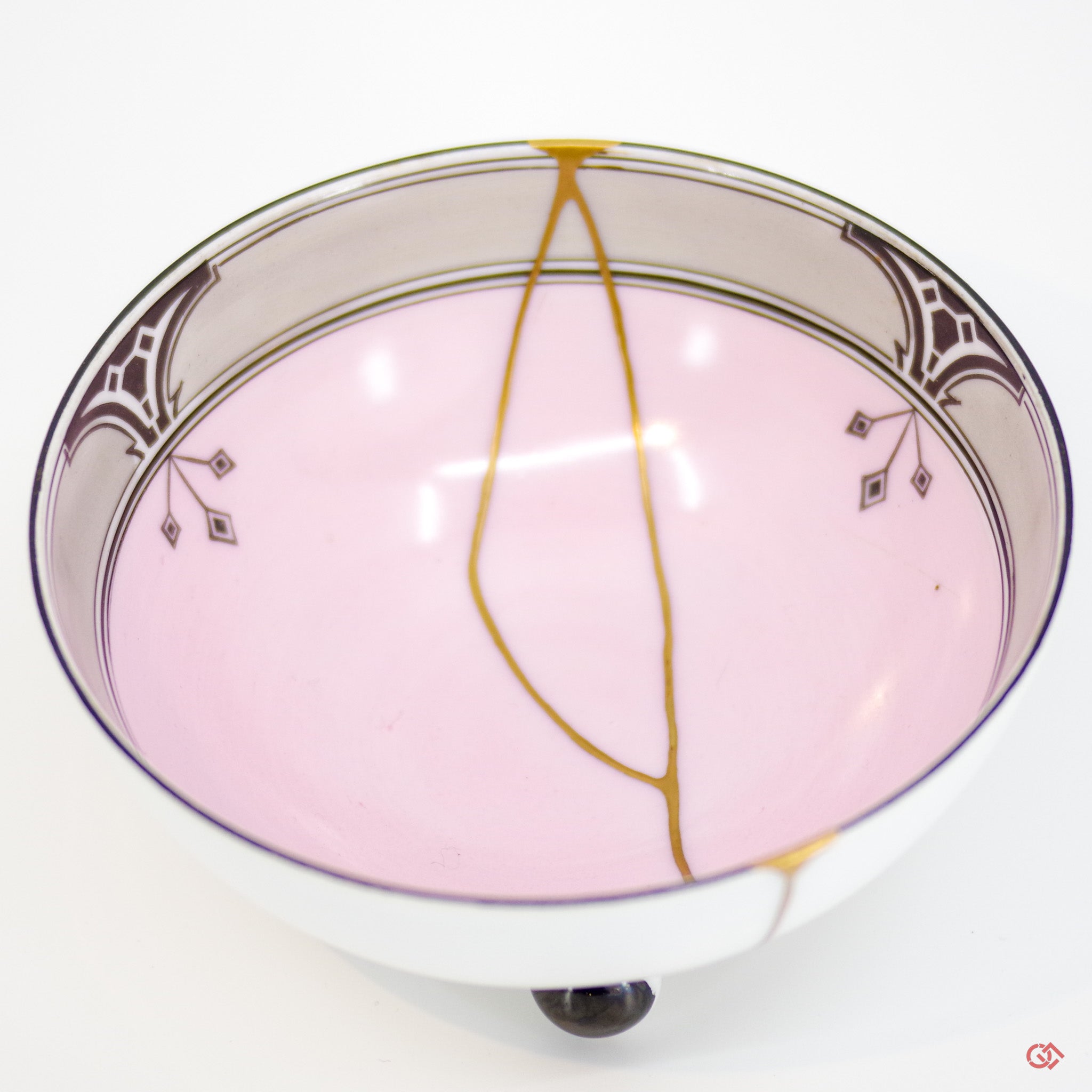 Enlarged view of authentic Kintsugi art