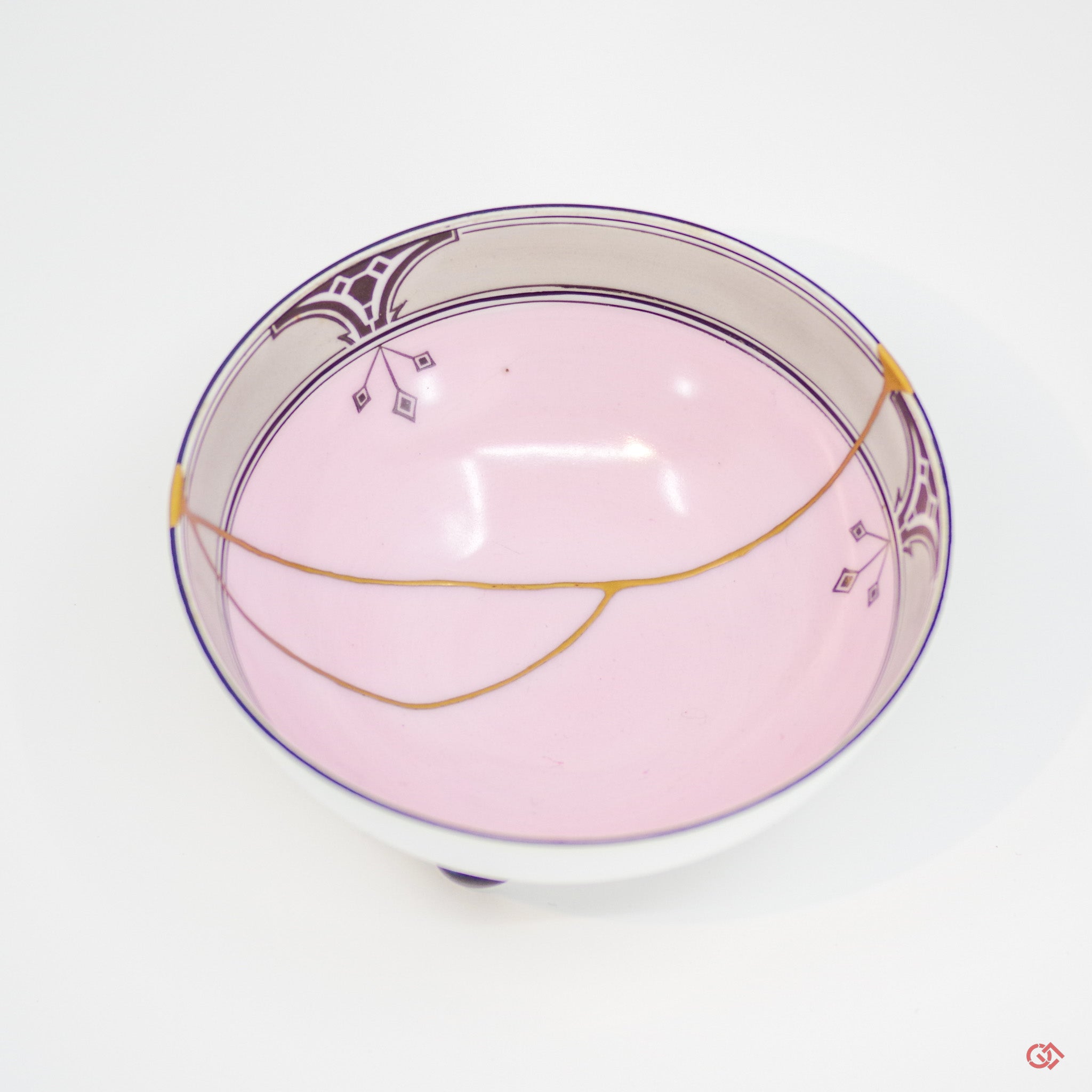 Enlarged view of authentic Kintsugi art