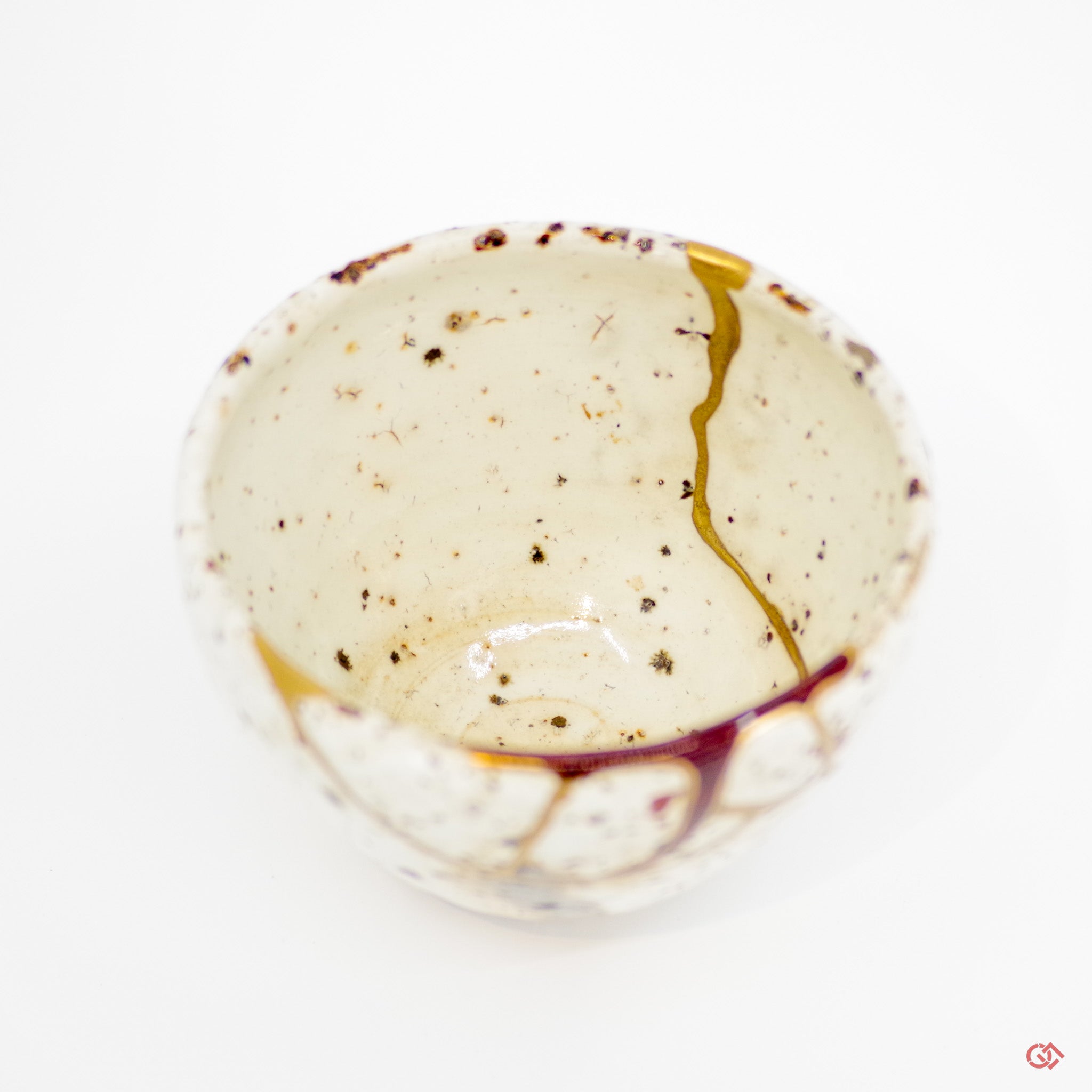 Enlarged view of authentic Kintsugi art