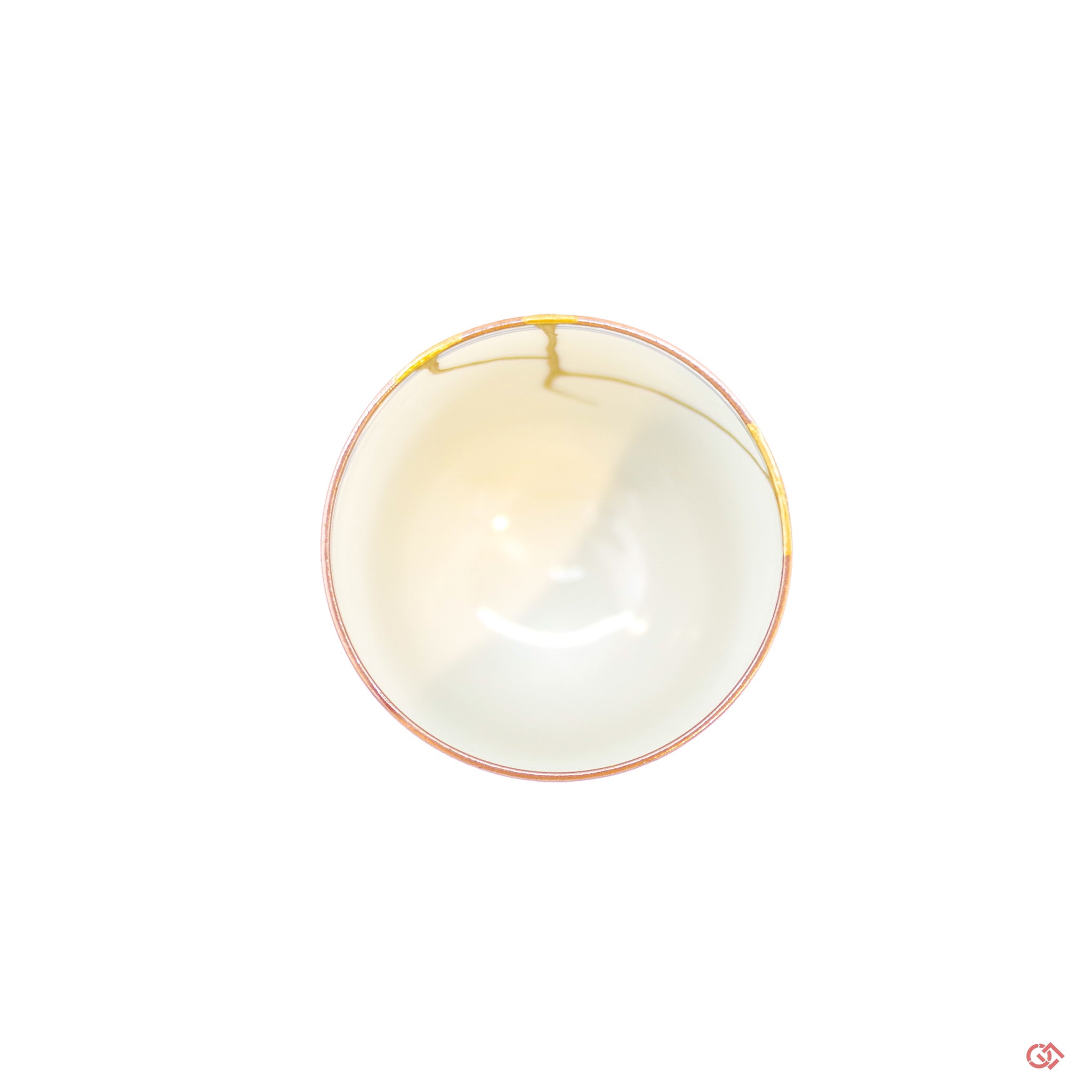 Photo of authentic Kintsugi art from above