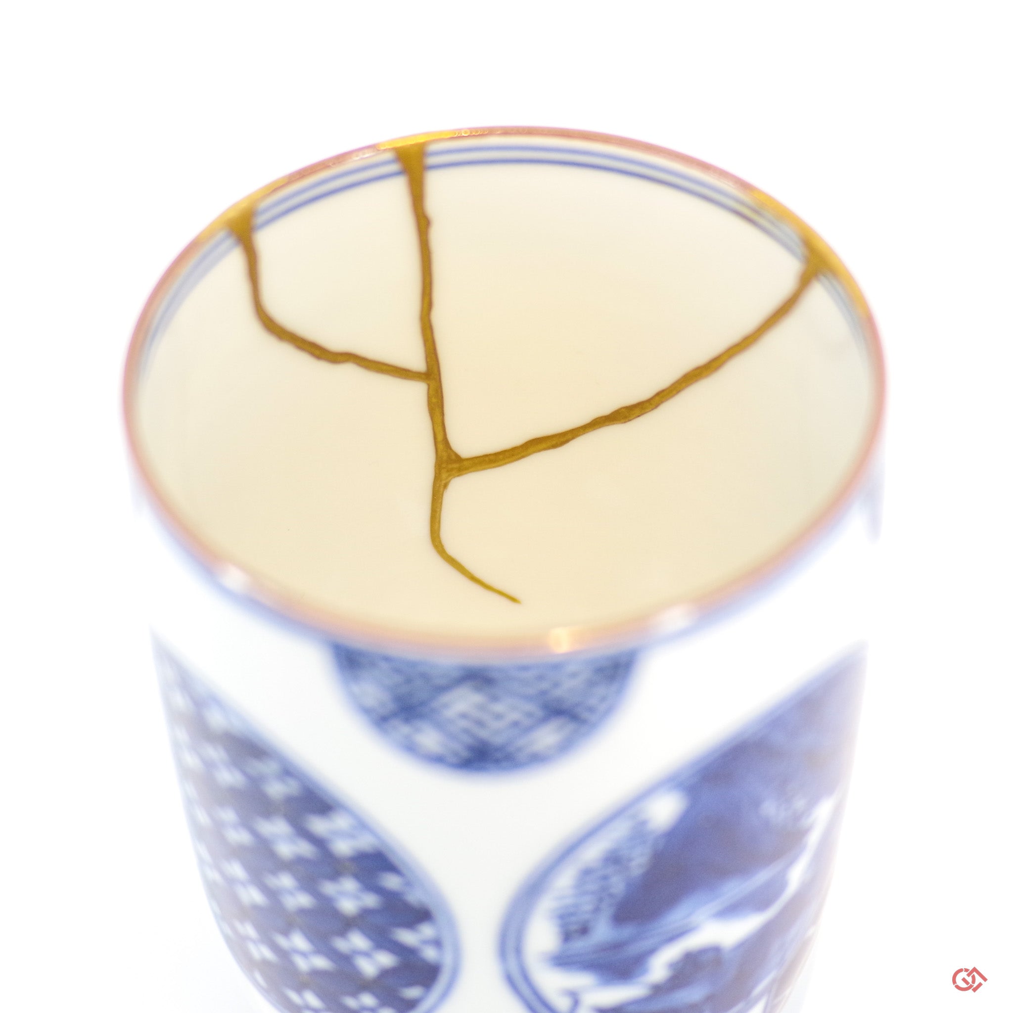 Enlarged view of authentic Kintsugi art
