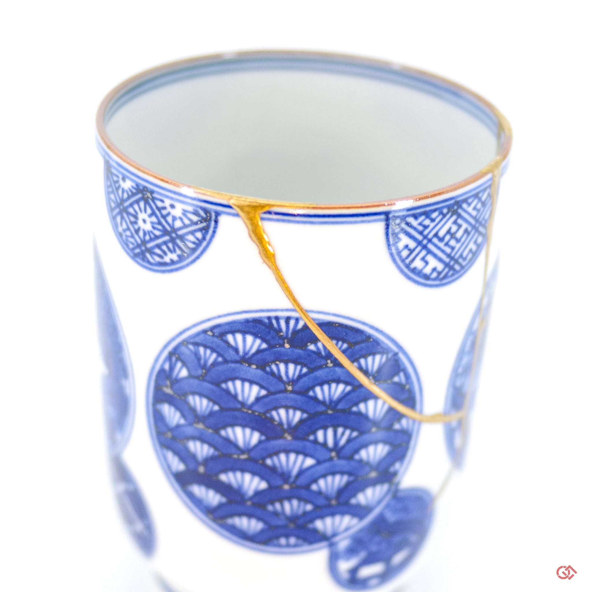 Enlarged view of authentic Kintsugi art