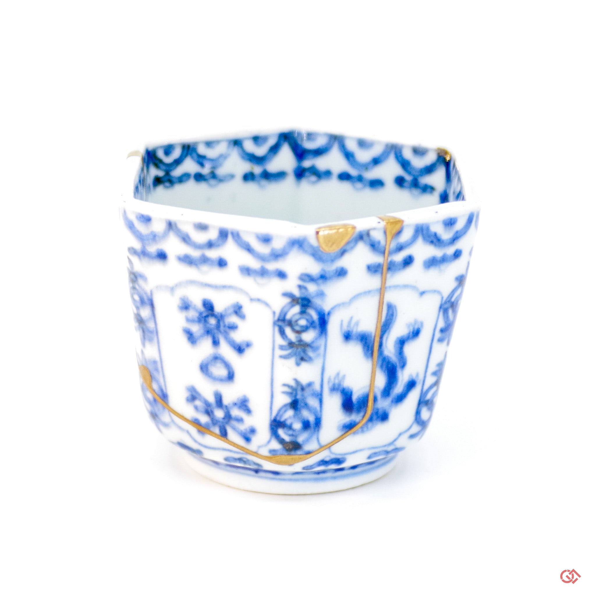 Enlarged view of authentic Kintsugi art