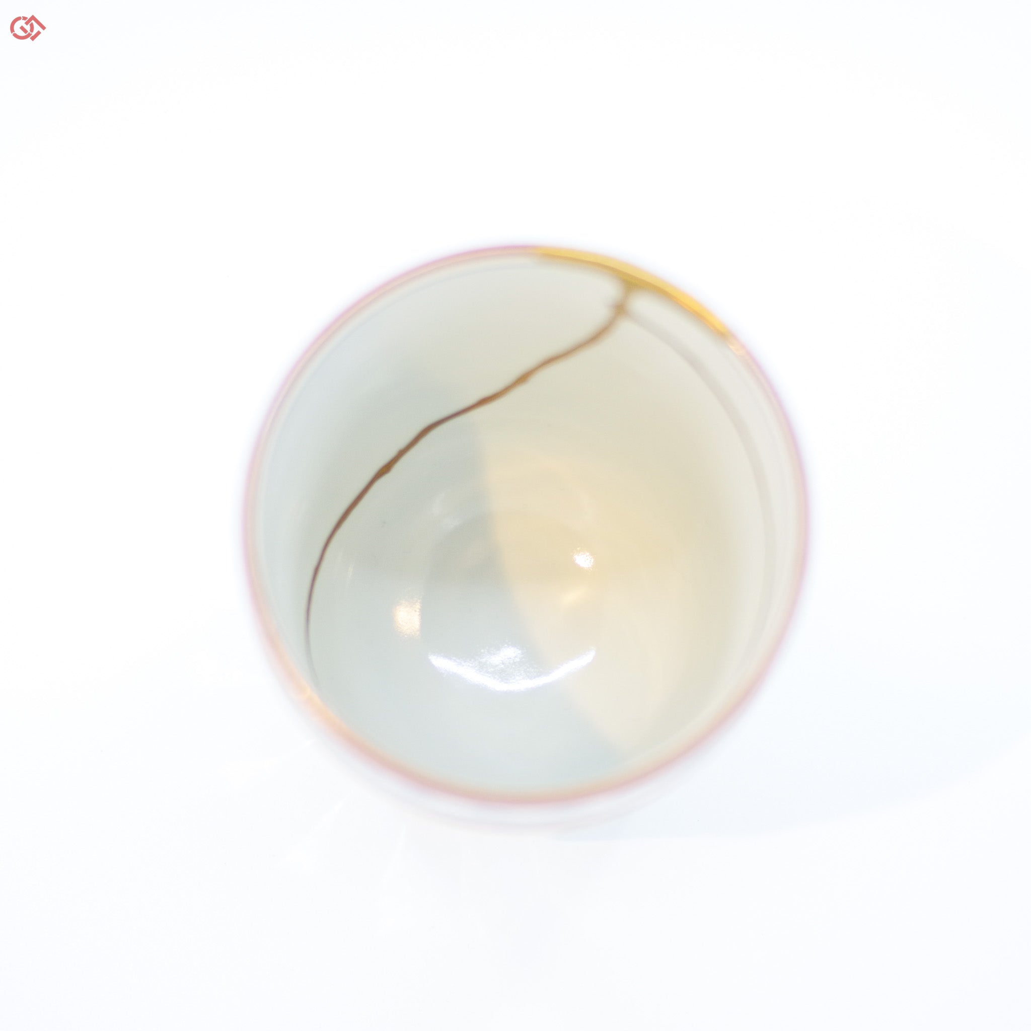 Photo of authentic Kintsugi art from above