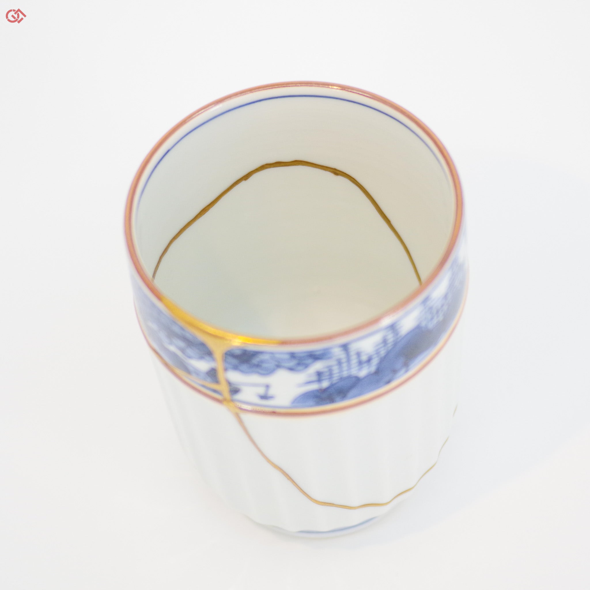 Enlarged view of authentic Kintsugi art