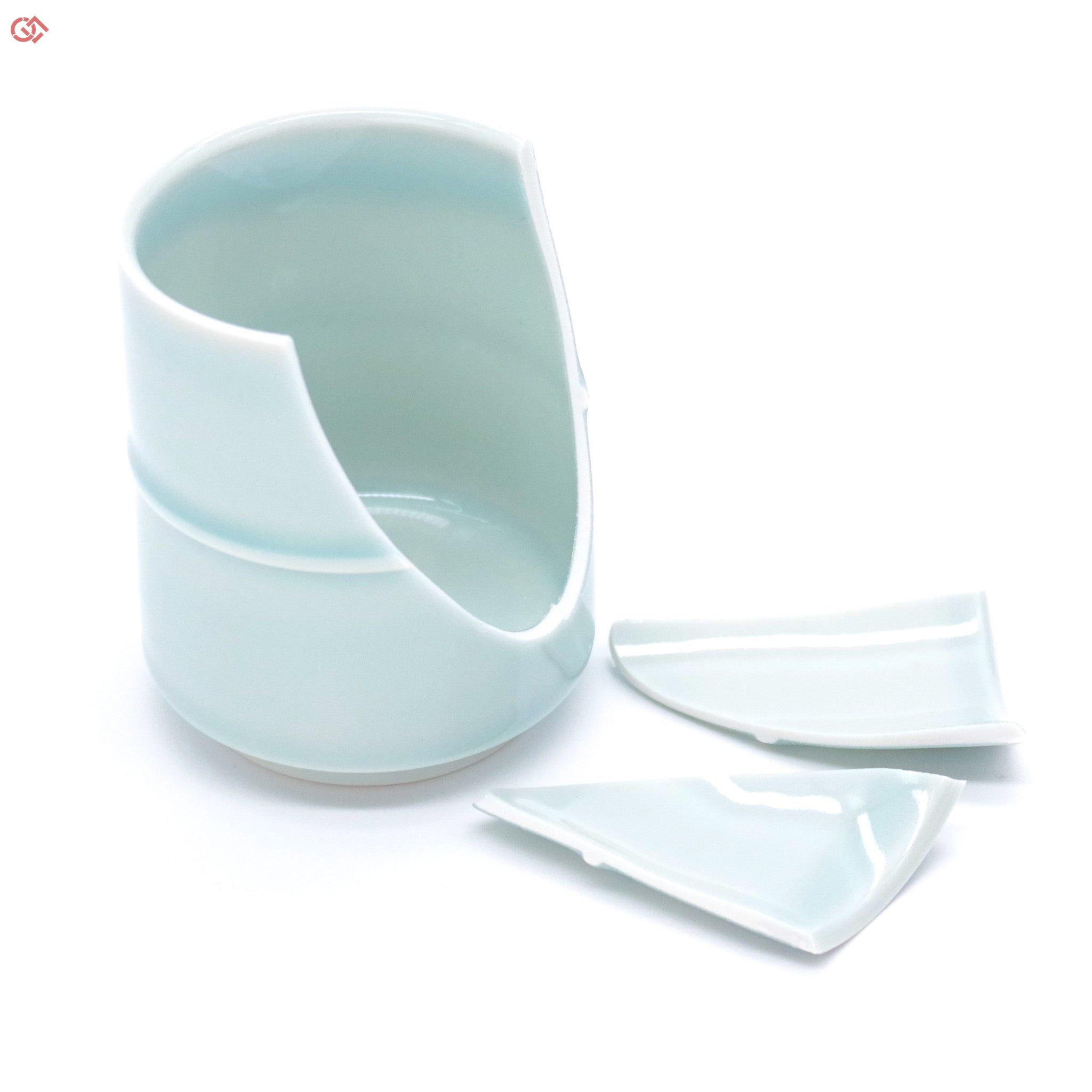 Japanese broken pottery