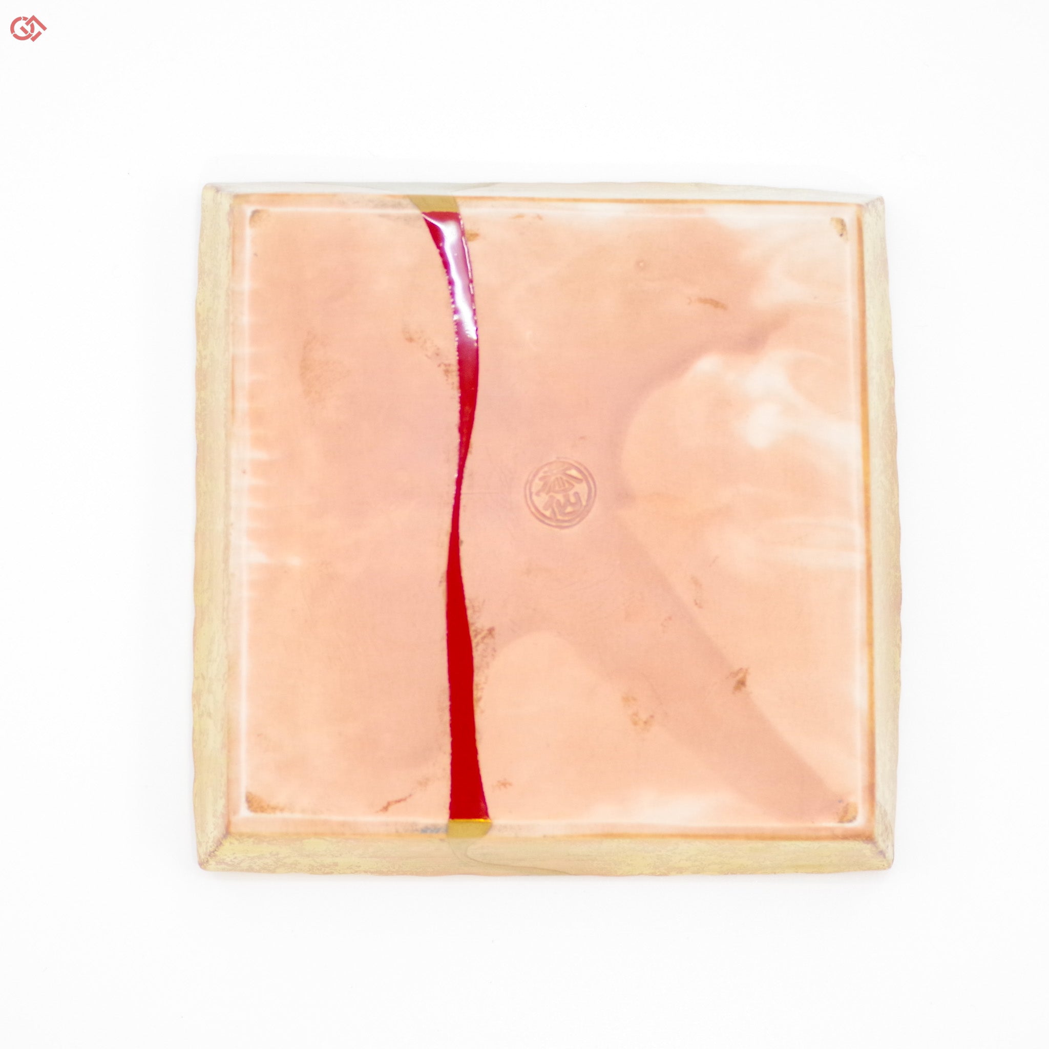 Image of the bottom of Authentic Kintsugi pottery