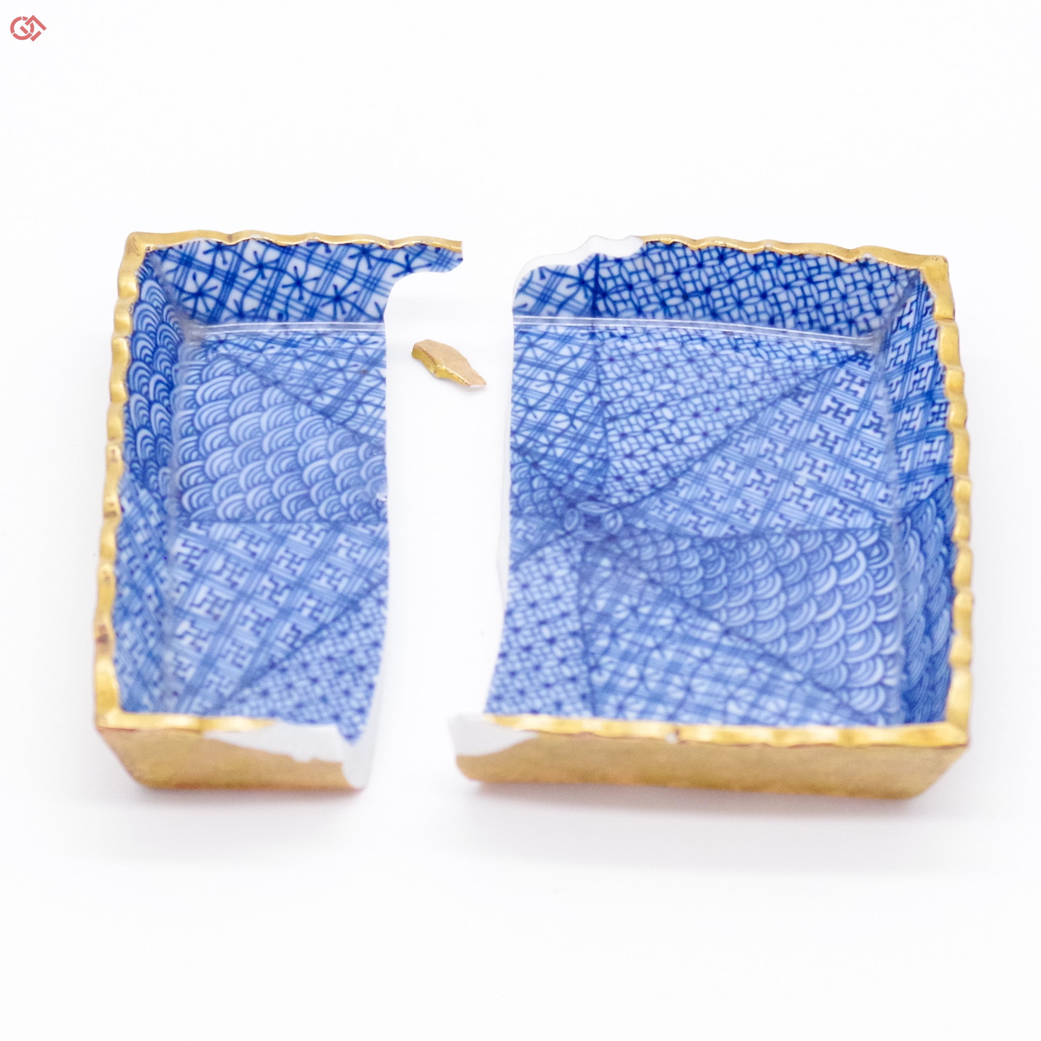 Japanese broken pottery