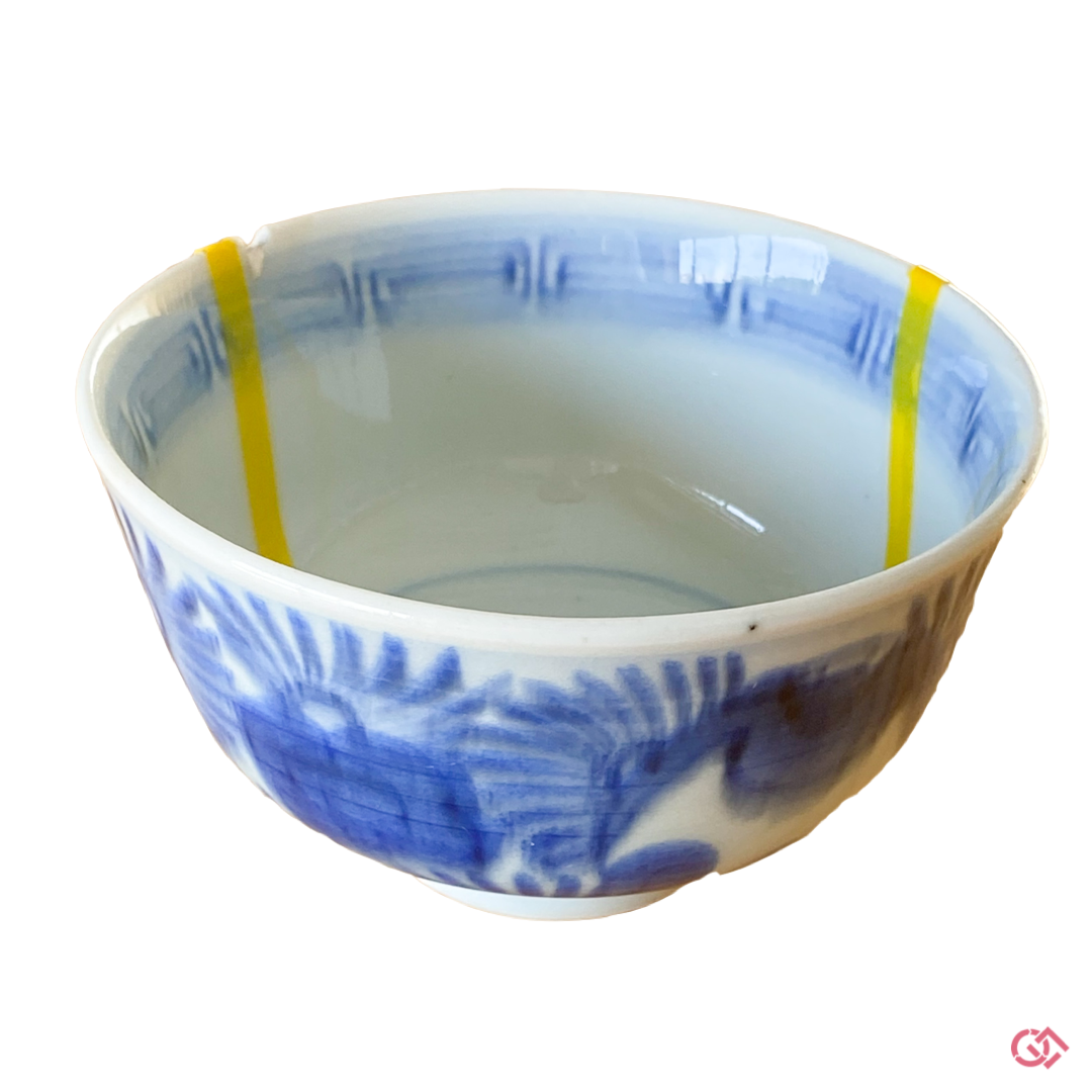 Japanese broken pottery