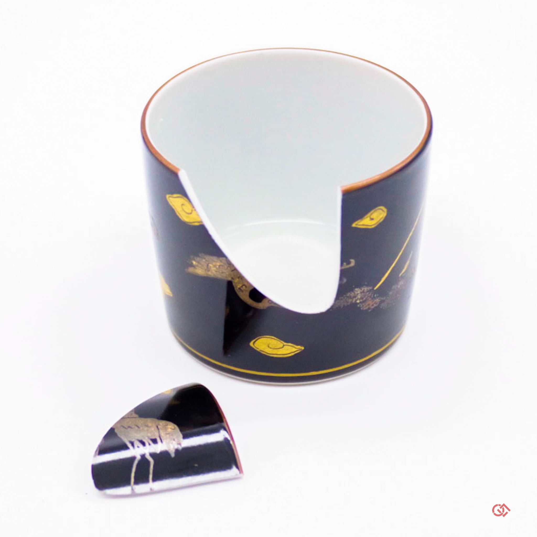 Japanese broken pottery