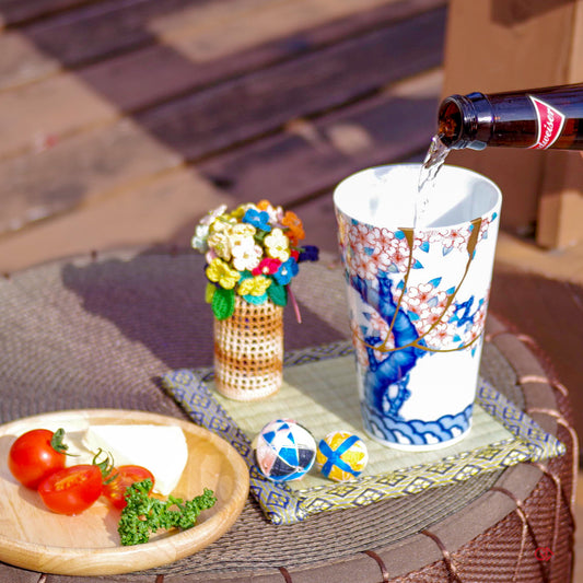 Image of authentic Kintsugi art in use