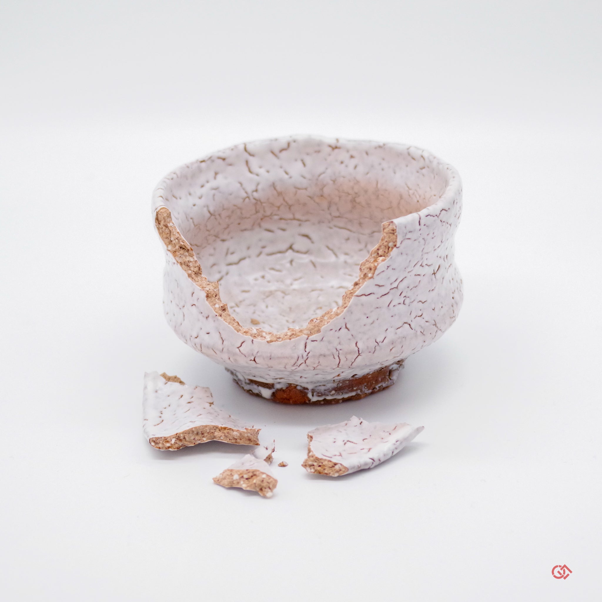 Japanese broken pottery