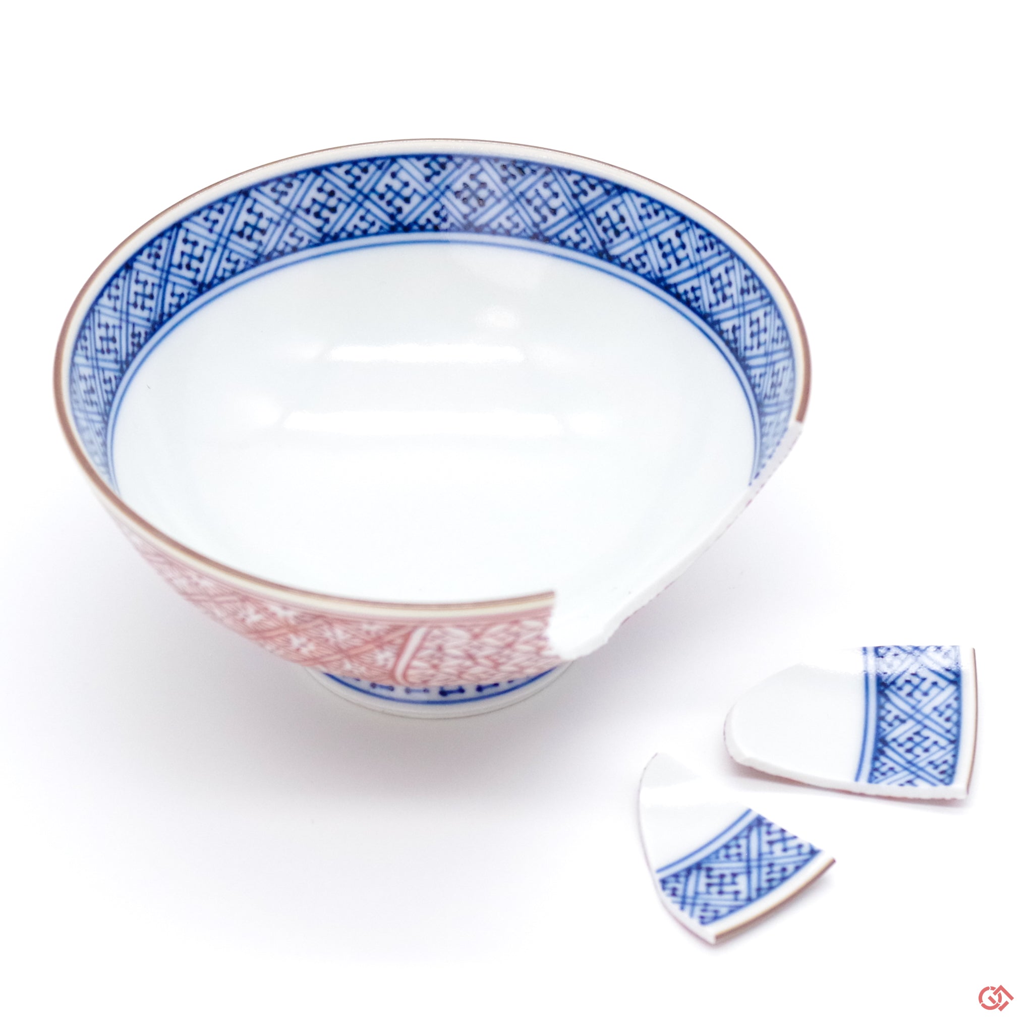 Japanese broken pottery