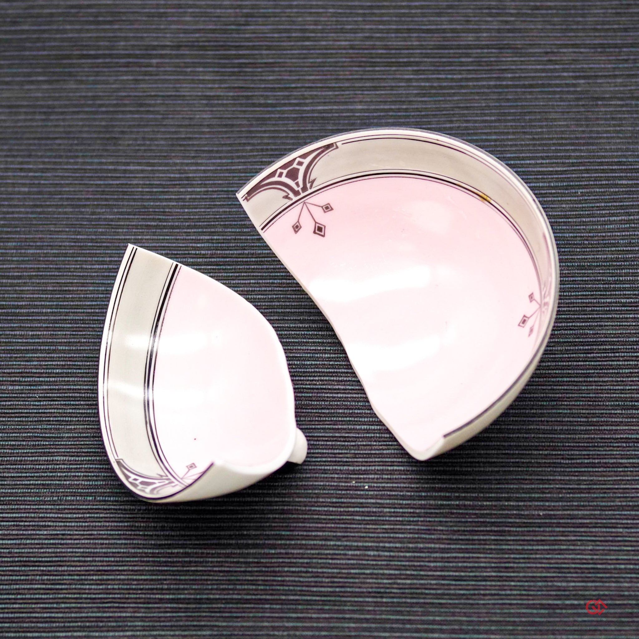 Japanese broken pottery