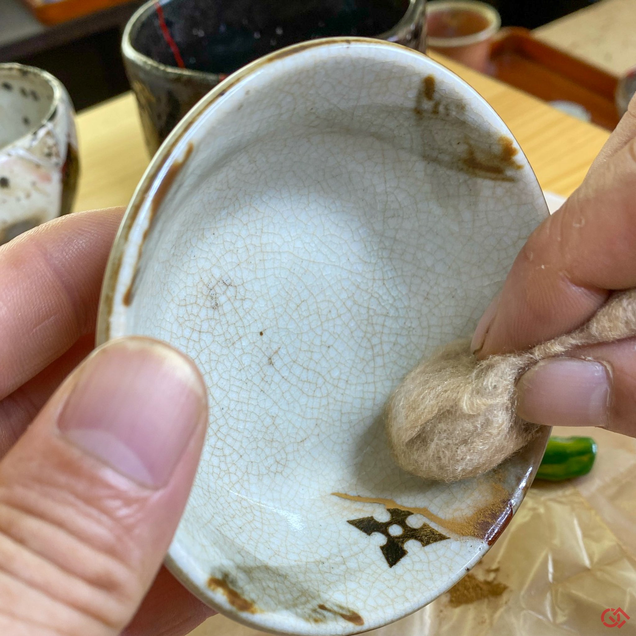 Unique Kintsugi Sweets Cup Ninja