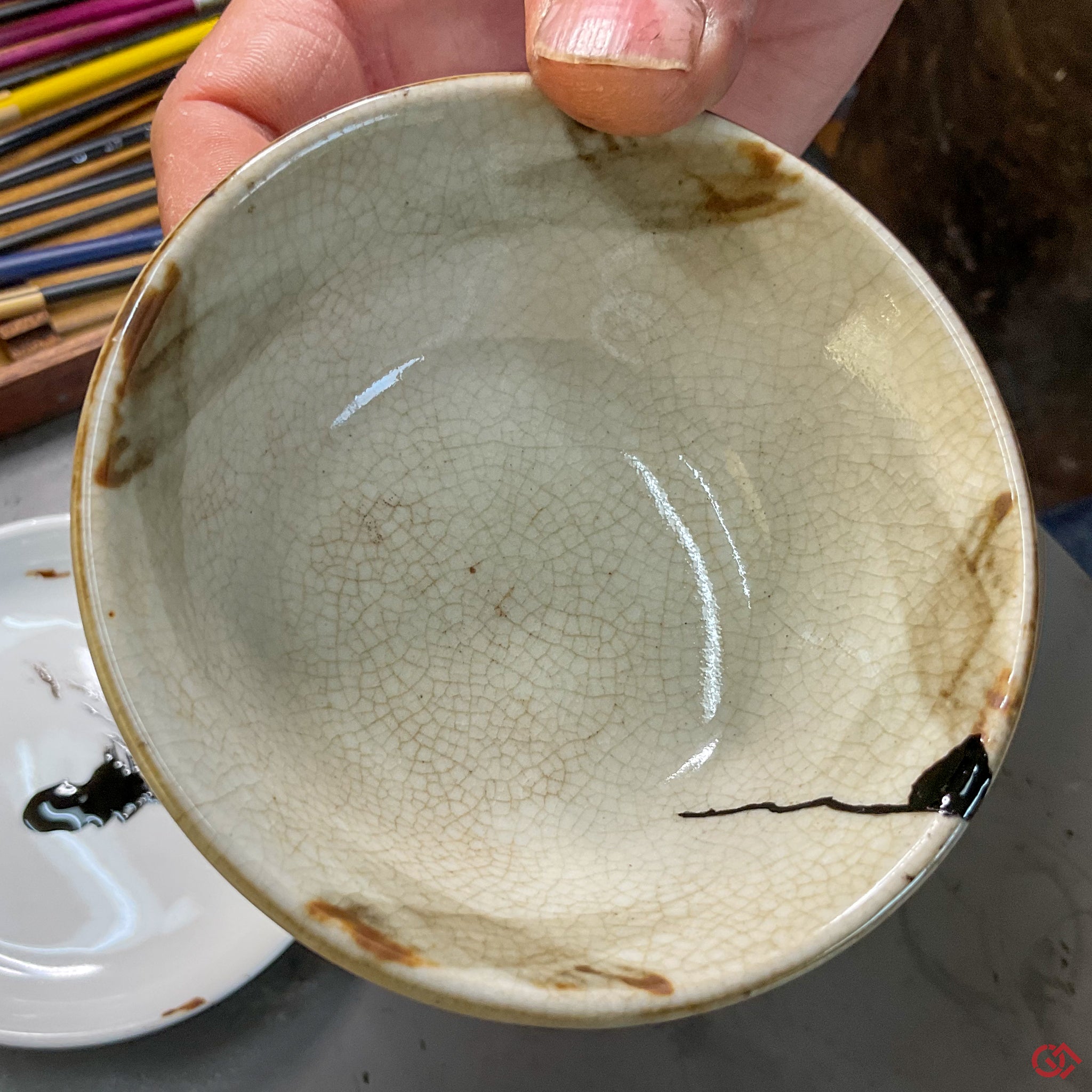 Unique Kintsugi Sweets Cup Ninja
