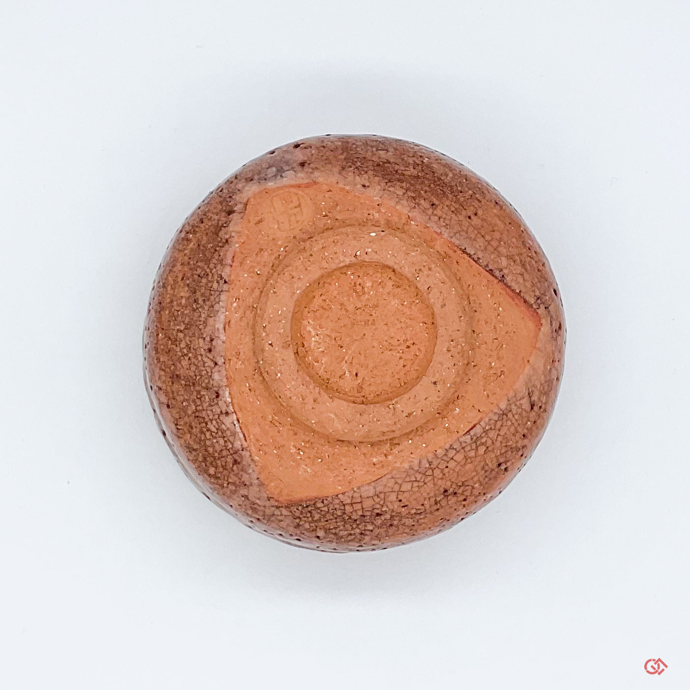 Authentic Kintsugi Matcha bowl, Raku type, Maya